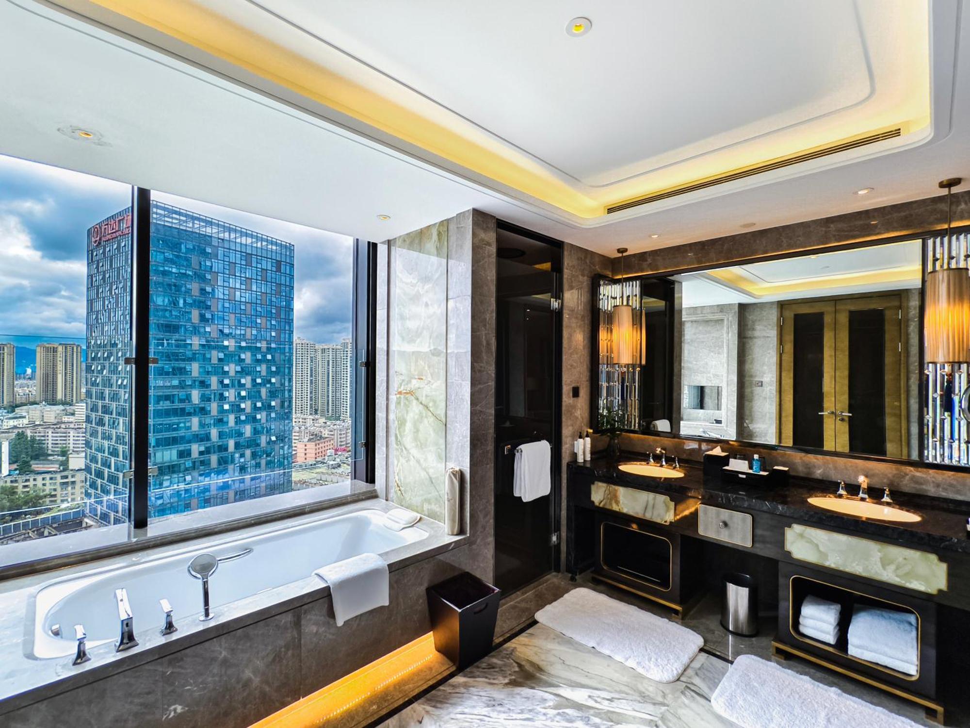 Hotel Wanda Vista Kunming Exterior foto
